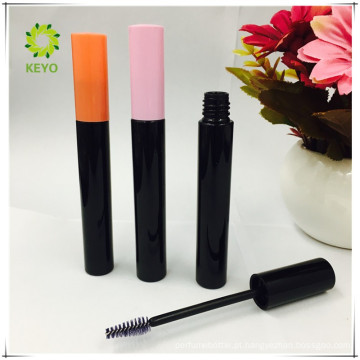 luxo preto vazio lip gloss embalagem cílios rímel tubo